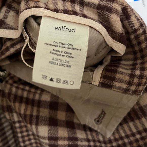 Aritzia fall cottage core plaid preppy office trousers - Picture 7 of 8